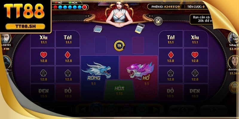 4 chiến thuật đơn giản giúp cách chơi rồng hổ nhanh thuần thục